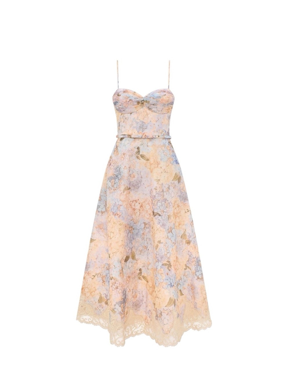 Zimmermann Valiant Tucked Midi Dress – Size 0 - Picture 6 of 8